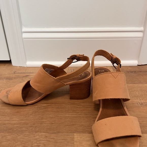 Toms leather heels - Picture 2 of 2